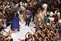 Sachin and Anushka Launching Vijayawada PVP Square Photos